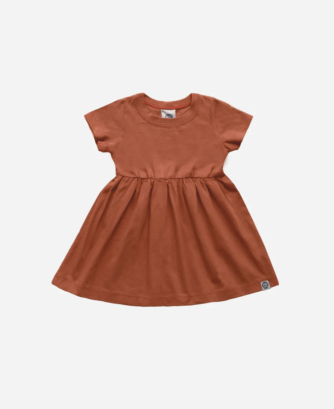 Vestido de Verão Infantil Liso Chutney - MiniMalista Baby - 0.3, b2b, black-friday, Calor, com-desconto-mm10, Kids, Menina, new, tab-tam-vestido-manga-curta, Verão -bebê-minimalista-estiloso
