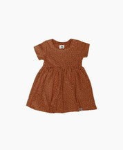 Vestido de Verão Infantil | Bolinhas Outono - MiniMalista Baby - 0.3, 0.35, b2b, black-friday, Calor, com-desconto-mm10, Kids, Menina, tab-tam-vestido-manga-curta, Verão -bebê-minimalista-estiloso
