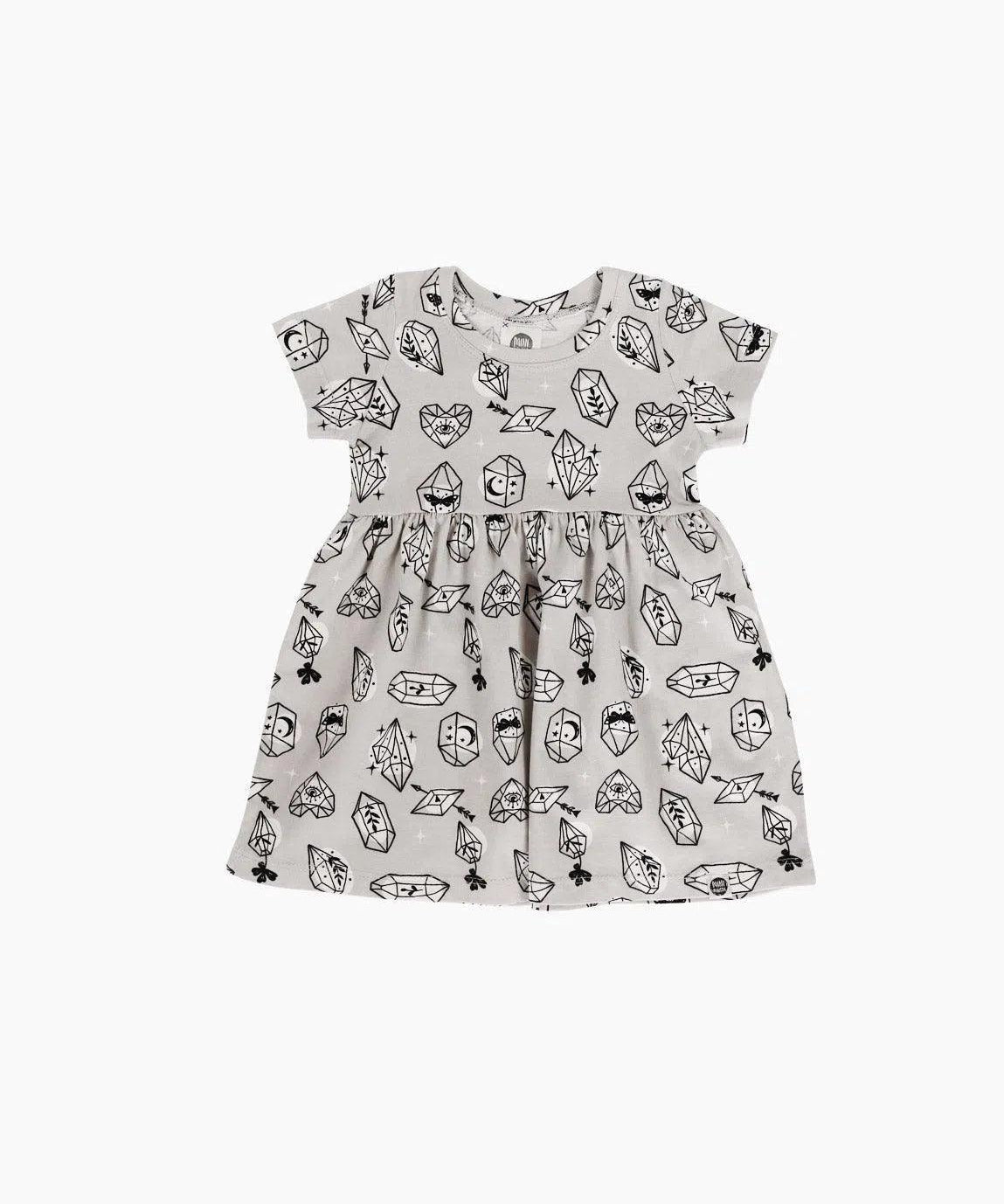 Vestido de Verão Infantil | Crystal - MiniMalista Baby - 0.3, 0.45, b2b, black-friday, Calor, Kids, Menina, outlet, SALE-FINAL, tab-tam-vestido-manga-curta, Verão -bebê-minimalista-estiloso