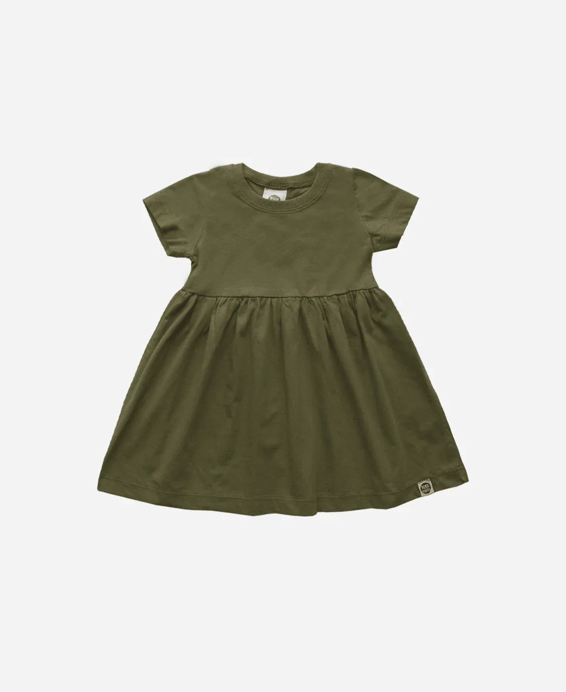 Vestido de Verão Infantil | Liso Jungle Green - MiniMalista Baby - 0.2, b2b, black-friday, Calor, Christmas, com-desconto-mm10, Kids, Menina, Natal, new, tab-tam-vestido-manga-curta, Verão, Xmas -bebê-minimalista-estiloso