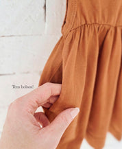 Conjunto Bebê Menina Verão Vestido + Faixinha | Ginger e Swirl