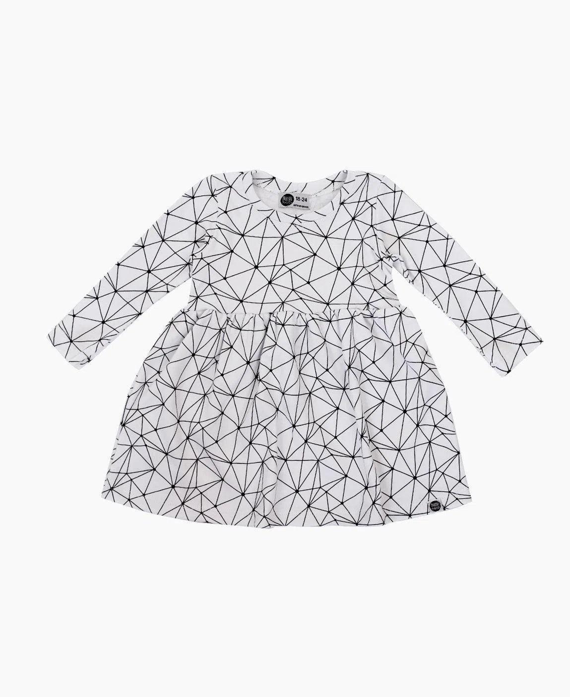 Vestido Manga Longa Infantil | Satellite Branco - MiniMalista Baby - 0.3, 0.45, b2b, black-friday, com-desconto-mm10, Frio, Kids, Menina, SALE-FINAL, tab-tam-vestido-manga-longa, Winter Sale 40% -bebê-minimalista-estiloso