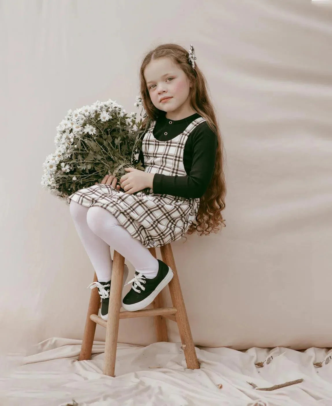 Vestido Pinafore | Xadrez Plaid - MiniMalista Baby - 0.25, 0.3, b2b, Baby, black-friday, Calor, Menino, Neutro, outlet, tab-tam-pinafore, Unissex, Verão, Winter Sale 30% -bebê-minimalista-estiloso