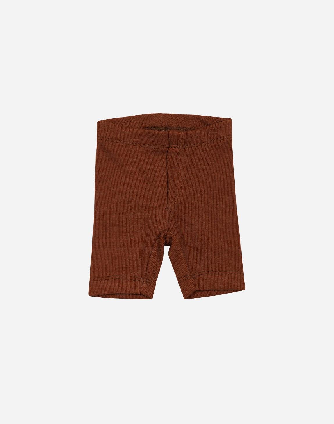 Biker Shorts Canelado Infantil MiniMalista Liso Oak - MiniMalista Baby - b2b, Calor, com-desconto-mm10, Menino, Verão -bebê-minimalista-estiloso