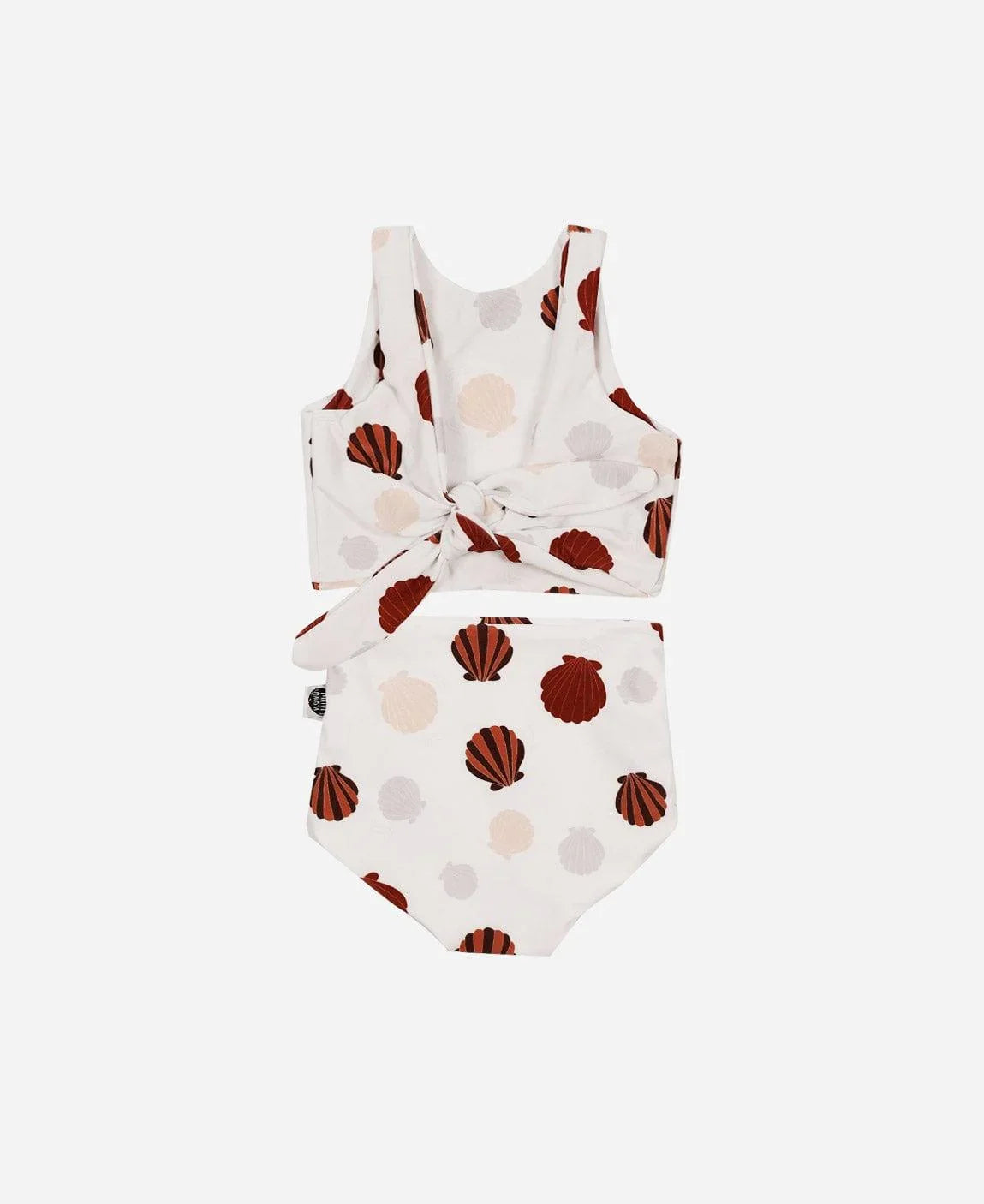 Biquini Dupla Face Infantil Estampado UV50+ | Seashell - MiniMalista Baby - 0, b2b, Calor, com-desconto-mm10, Menina, tab-tam-biquini, Verão -bebê-minimalista-estiloso