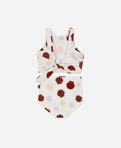 Biquini Dupla Face Infantil Estampado UV50+ | Seashell - MiniMalista Baby - 0, b2b, Calor, com-desconto-mm10, Menina, tab-tam-biquini, Verão -bebê-minimalista-estiloso