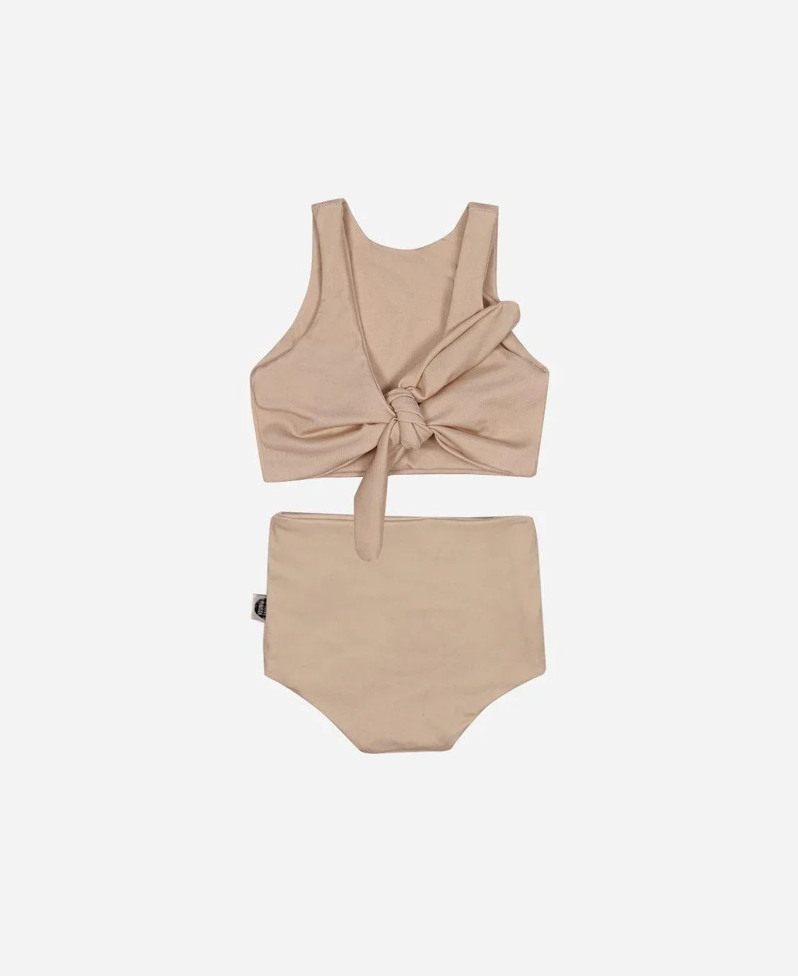Biquini Dupla Face Infantil UV50+ MiniMalista | Liso Beige - MiniMalista Baby - 0, b2b, Calor, com-desconto-mm10, Menina, tab-tam-biquini, Verão -bebê-minimalista-estiloso