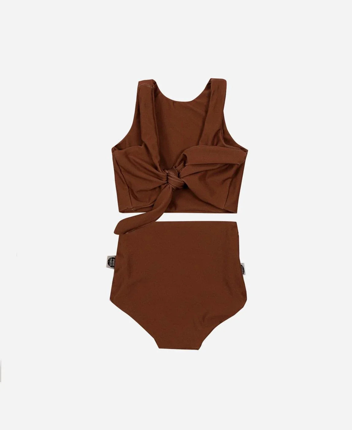Biquini Dupla Face Infantil UV50+ MiniMalista | Liso Oak - MiniMalista Baby - 0, b2b, Calor, com-desconto-mm10, Menina, tab-tam-biquini, Verão -bebê-minimalista-estiloso