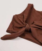 Biquini Dupla Face Infantil UV50+ MiniMalista | Liso Oak - MiniMalista Baby - 0, b2b, Calor, com-desconto-mm10, Menina, tab-tam-biquini, Verão -bebê-minimalista-estiloso