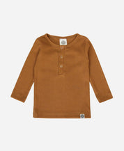 Camiseta Infantil Unissex Manga Longa Canelado Botões MiniMalista Liso Goldie - MiniMalista Baby - b2b, com-desconto-mm10, Frio, Kids, Menino, Neutro, Unissex, Winter Sale 20%, Winter Sale 40% -bebê-minimalista-estiloso