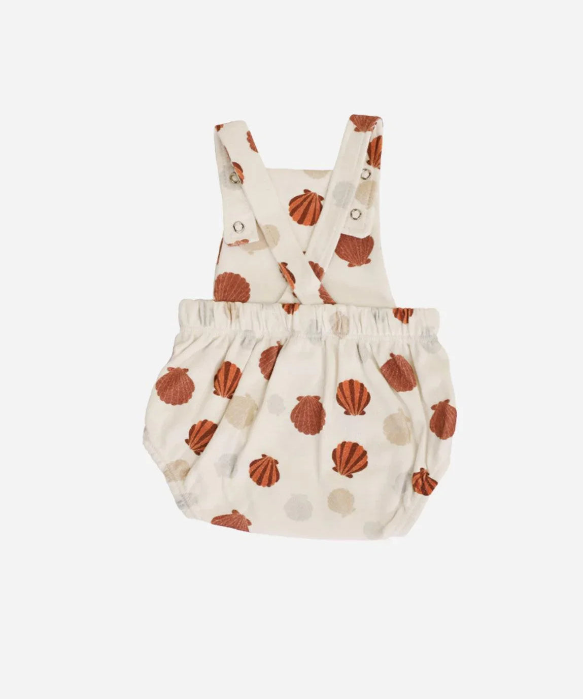 Jardineira de Bebê Unissex | Seashell - MiniMalista Baby - 0.3, b2b, Baby, black-friday, Calor, com-desconto-mm10, Menina, Neutro, tab-tam-jardineiras, Unissex, Verão -bebê-minimalista-estiloso