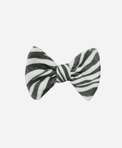 Laço de Cabelo com Clip | Zebra - MiniMalista Baby - 0.3, 0.45, b2b, Baby, black-friday, com-desconto-mm10, laço-clip, Meia Estação, Menina -bebê-minimalista-estiloso