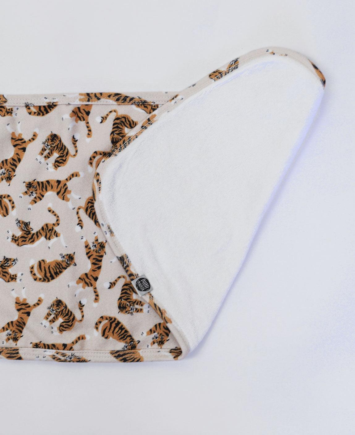 Naninha de Algodão | Tiger - MiniMalista Baby - 0.3, 0.35, b2b, Baby, black-friday, com-desconto-mm10, Meia Estação, Menino, Neutro, tab-tam-naninha, Unissex -bebê-minimalista-estiloso