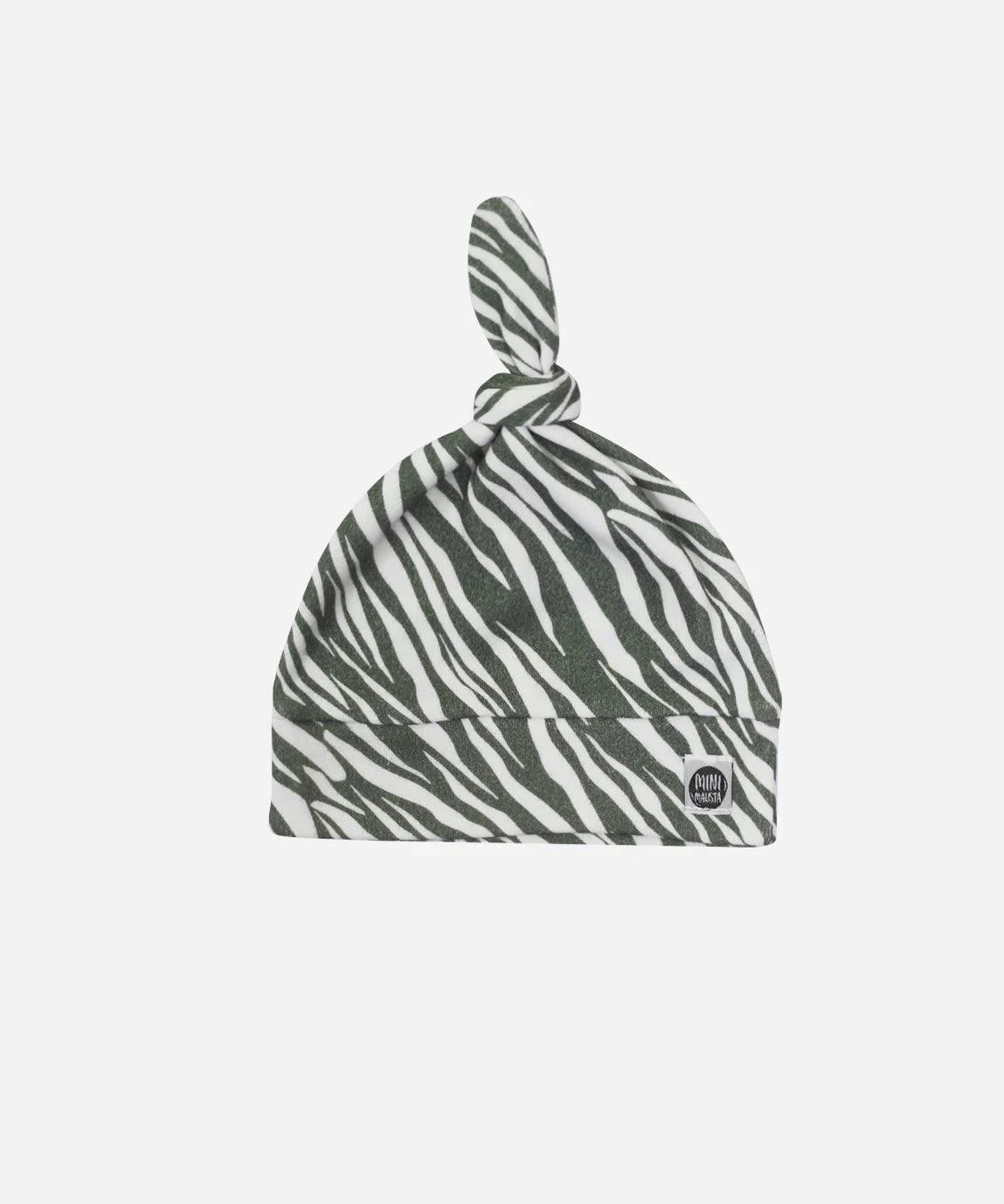 Touca Nó Bebê Unissex | Zebra - MiniMalista Baby - 0.3, 0.45, b2b, Baby, black-friday, com-desconto-mm10, Meia Estação, Menina, Menino, tab-tam-touca-nó -bebê-minimalista-estiloso