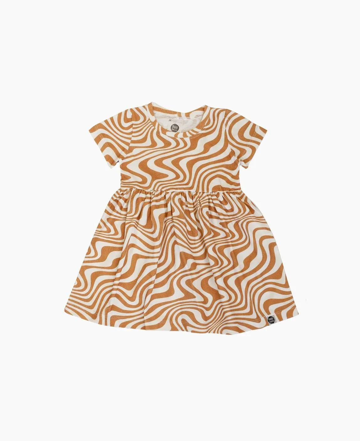 Vestido de Verão Infantil | Swirl - MiniMalista Baby - 0.3, b2b, black-friday, Calor, com-desconto-mm10, Kids, Menina, tab-tam-vestido-manga-curta, Verão -bebê-minimalista-estiloso