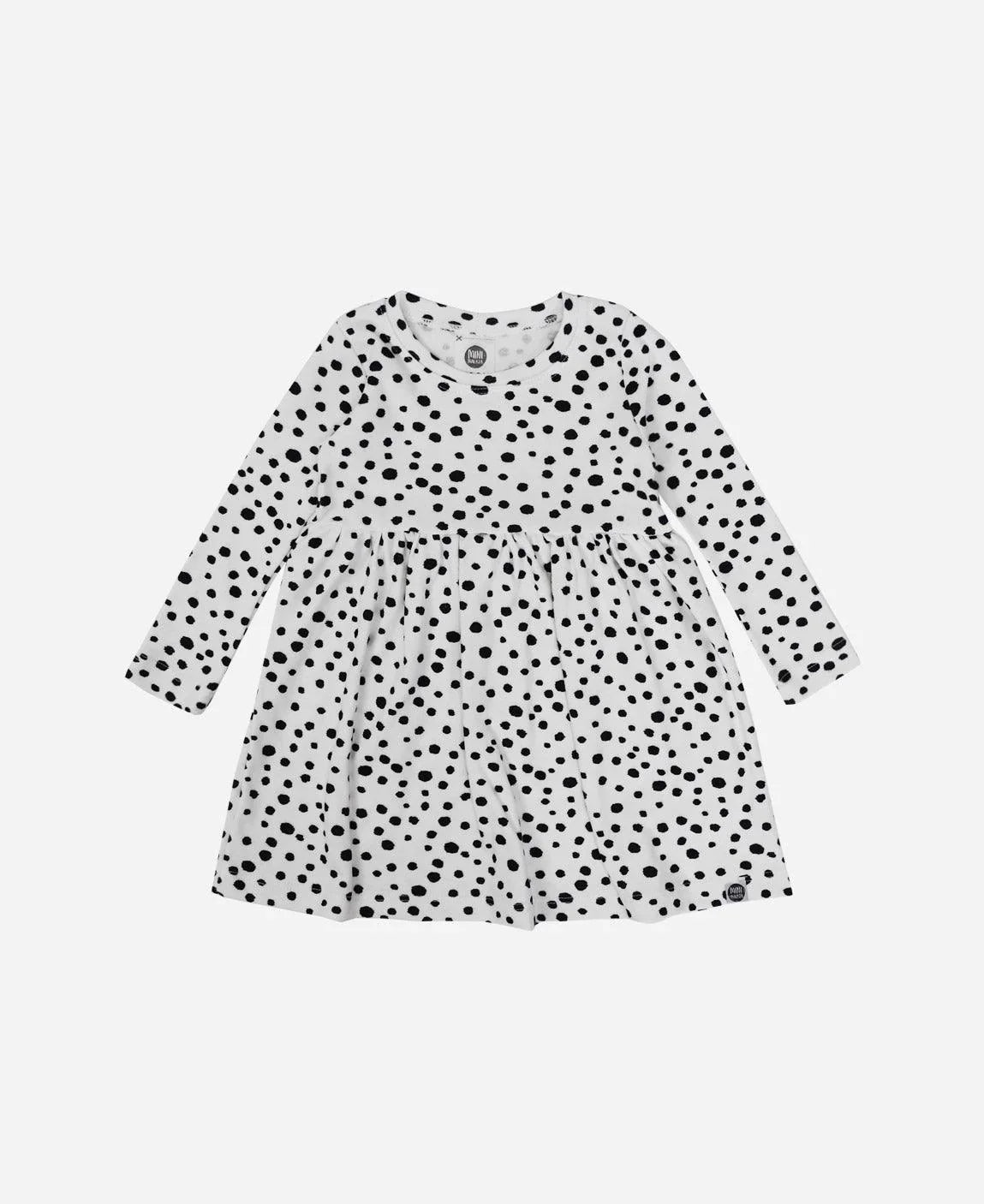 Vestido Infantil Manga Longa | Snow Leopard - MiniMalista Baby - 0.3, Ano Novo, b2b, black-friday, com-desconto-mm10, Frio, Kids, Menina, Reveillon, tab-tam-vestido-manga-longa -bebê-minimalista-estiloso