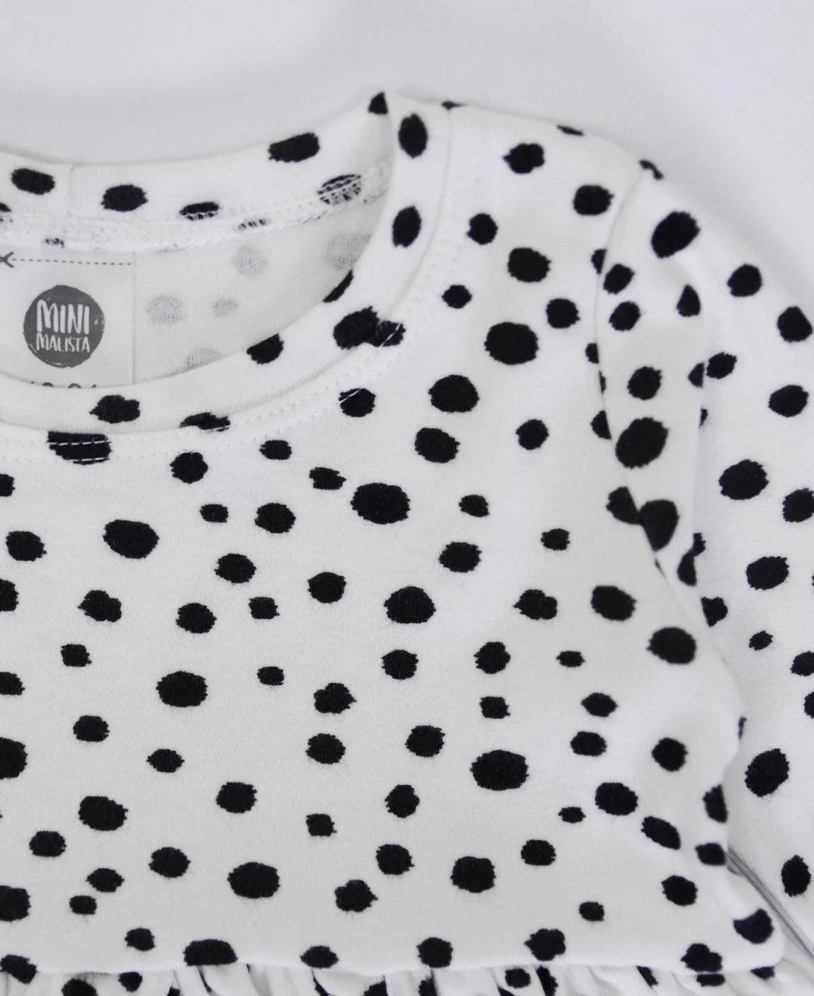Vestido Infantil Manga Longa | Snow Leopard - MiniMalista Baby - 0.3, Ano Novo, b2b, black-friday, com-desconto-mm10, Frio, Kids, Menina, Reveillon, tab-tam-vestido-manga-longa -bebê-minimalista-estiloso