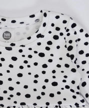 Vestido Infantil Manga Longa | Snow Leopard - MiniMalista Baby - 0.3, Ano Novo, b2b, black-friday, com-desconto-mm10, Frio, Kids, Menina, Reveillon, tab-tam-vestido-manga-longa -bebê-minimalista-estiloso