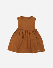 Vestido Regata Malha Infantil MiniMalista | Liso Goldie - MiniMalista Baby - 0.3, b2b, black-friday, Calor, com-desconto-mm10, Kids, Menina, tab-tam-vestido-regata, Verão -bebê-minimalista-estiloso
